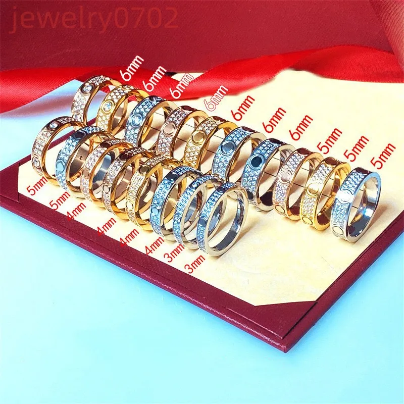 Kaman Sky Star Pierścień dla kobiet, Japonia, Korea Południowa, sieć czerwona tytanowa stalowa para biżuterii klasyczny wieczny pierścień z diamentami