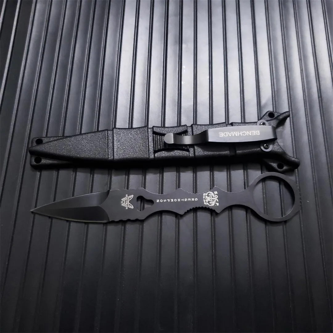 Benchmade 173/176 SOCP Mini Fixed Blade Tactical Knife 440C Steel