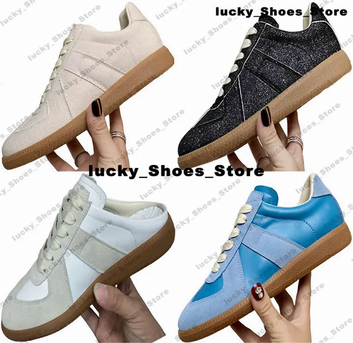 Skor Sneakers Storlek 12 Maisons Margiela Replikera MM6 Skär ut 46 Women Trainers Maison Big Size US12 Designer Mens Platform Casual US 12 Golden Orange 4352 Skate