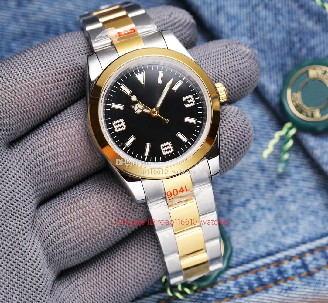 Ahorra a lo Grande en Compras al por Mayor de Reloj De 41 Mm Para Hombre  Relojes Para Hombres Mecánicos: Reloj Automático De Tono Dorado Con Correa  De