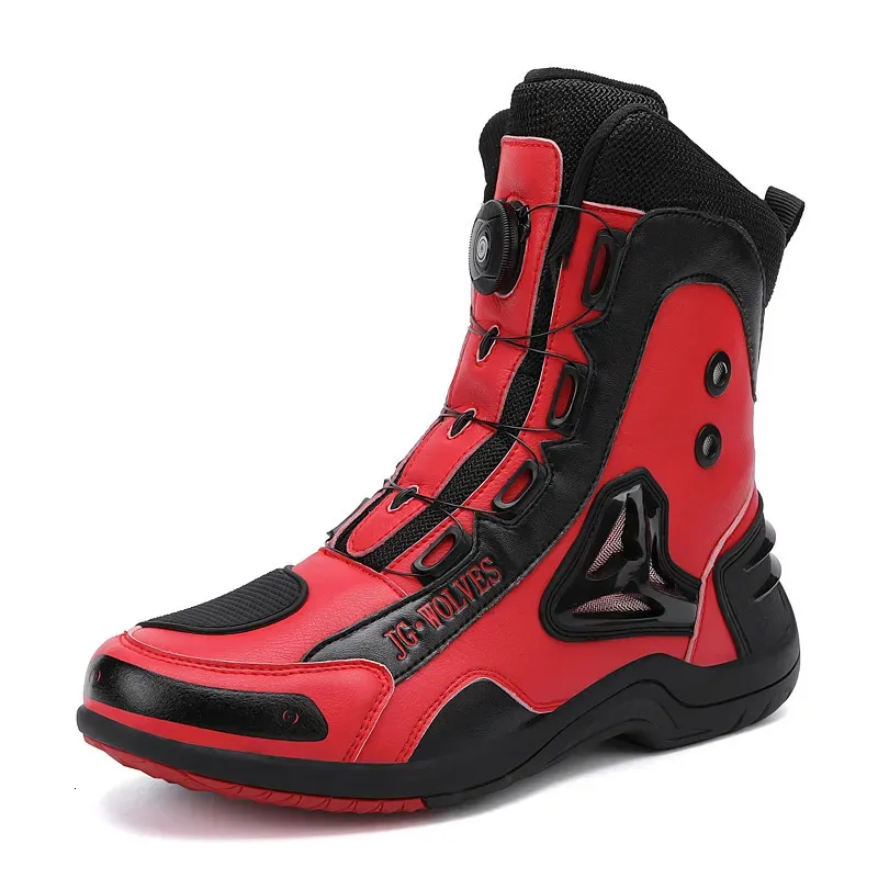 Professional Mens Microfiber Leather Motorcycle Drag Racing Boots Waterproof Quick Lacing Big Size 47 231110 From Ning03 154.29 DHgate.Com