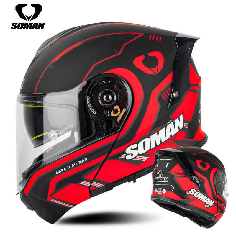 Soman sales motorcycle helmet