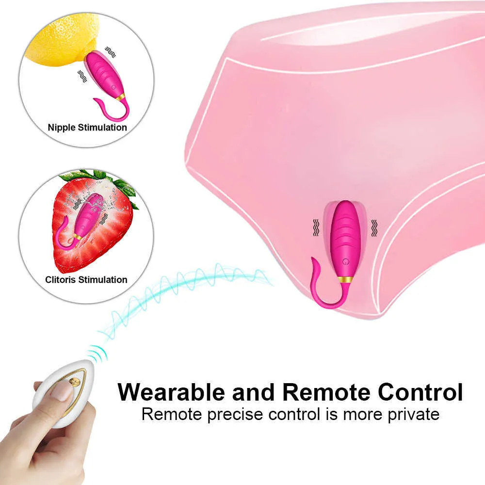 Nxy Eggs Wireless Vibrante per Donne G Spot Stimolatore Jump Ball Vaginale Kegel Trainer Telecomando Love Se_voghion.com