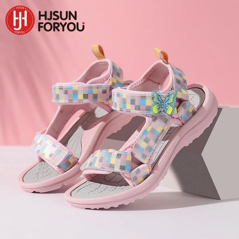 Sandalen Sommer Kinder Sandalen Baby Mädchen Kleinkind weich rutschfest Prinzessin Schuhe Baby süße Perle Prinzessin Tanz Kinder Performance Prop 230412