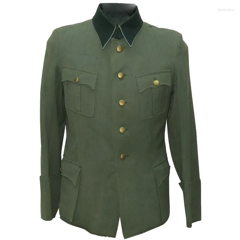 Vestes pour hommes Yu Song Made The Army Green Spring And Autumn Jacket 7004 Pendant la Première Guerre mondiale