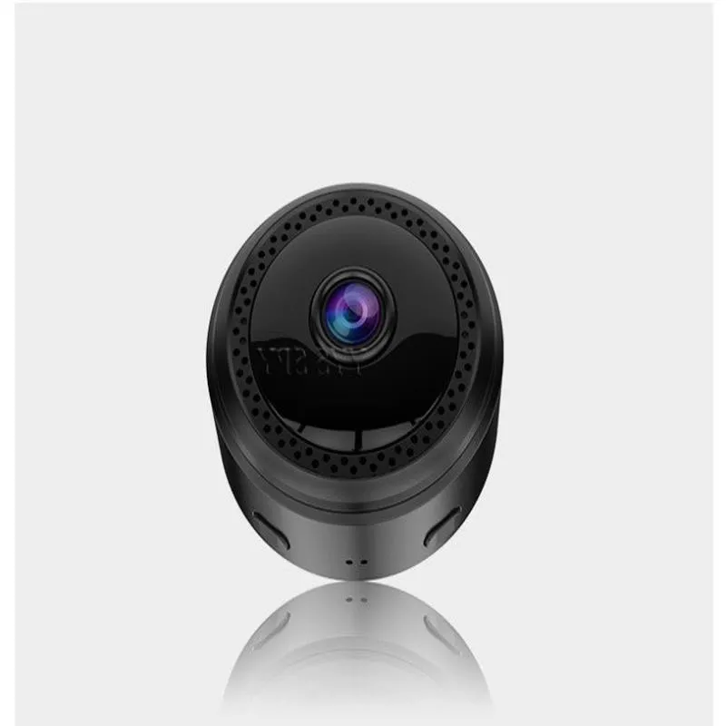 Freeshipping WiFi Mini Camera 1080p HD Video Gizli Kamera CCTV IP Cam Remote Night Vision Motion Sensor Magnetic Body Micro Camera CAMC Atie