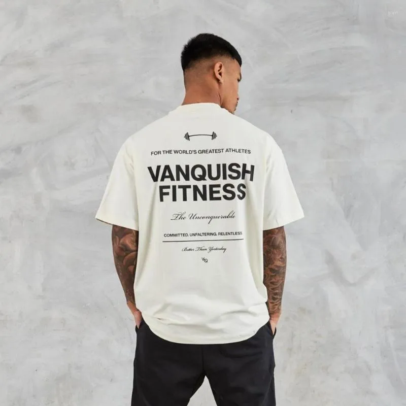 Men's T Shirts Men Oversized Casual Sports T-shirt Summer Gym Fitness Bodybuilding Workout Loose Fashion Short Sleeves Tees M-XXXL