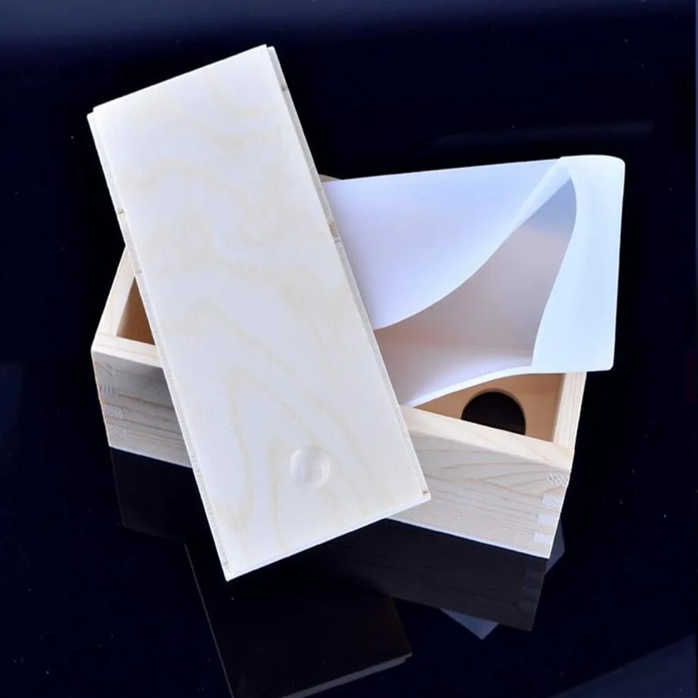 Nicole B0266 Silicone Liner For Small Size Wood Mold Rectangle Mold With Wooden Box Swirl Forms Loaf Soap Moulds ZHL0262227T