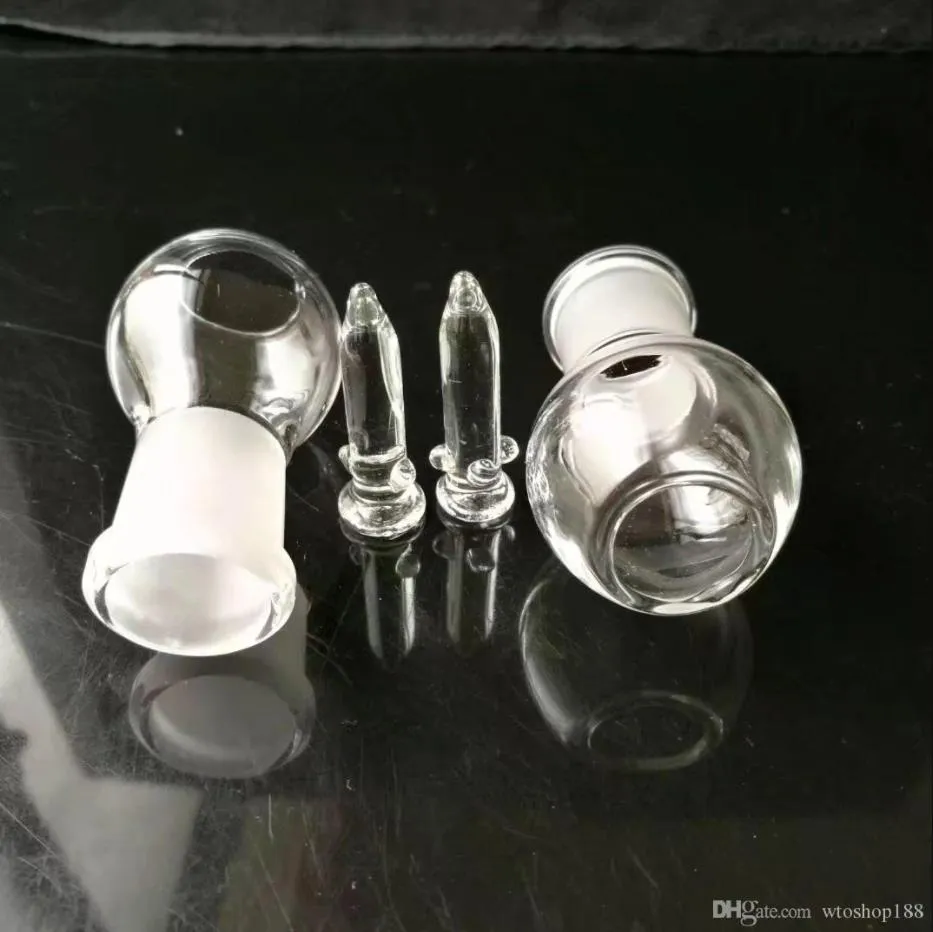 Rökande rör mini Hookah Glass Bongs Färgglada metallformade Paotou Yancho