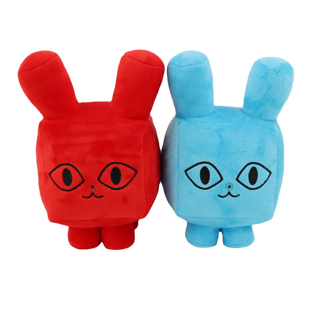 Poupées en peluche 28 cm Titanic Ballon Chat Peluche Pet Simulator X Jeu Jouets Rouge Bleu Titanic Chat Poupées Douces Kawaii Enfants Cadeau Fille Cadeau D'anniversaire 230412