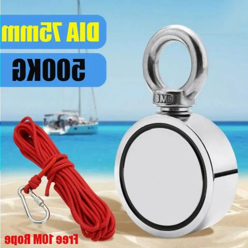 DHgate.com:1000KG Double-sided Powerful Neodymium Magnet Permanent Hook ...
