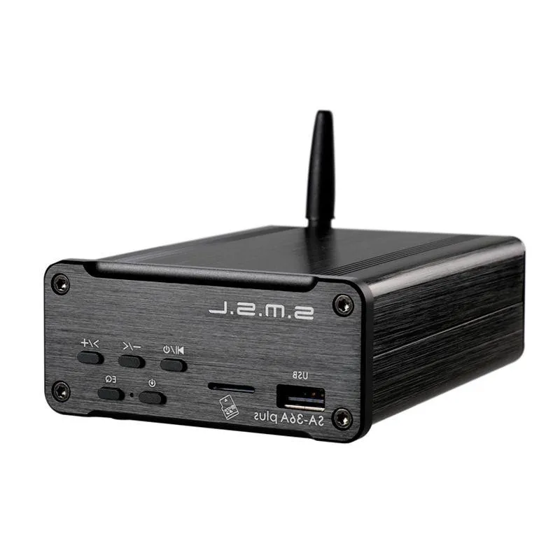 Freeshipping SA-36A Plus 30W TPA3118 Bluetooth Aux HIFI Audio Digital Amplifier Class D Power Amplifier Support TF Card/USB/U DISK INPU NAEP