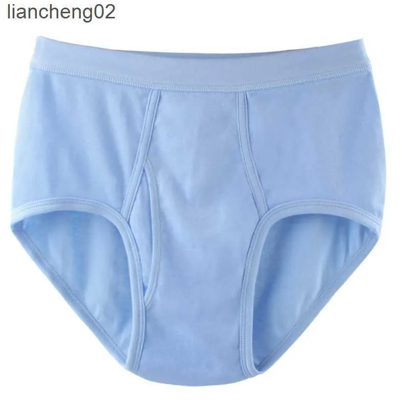 Underpants 95KG Solid Fat Plus Size Men's Underwear Mens Underwear 100% Cotton Comfortable Breathable Loose Large Size Men Briefs Panties W0412