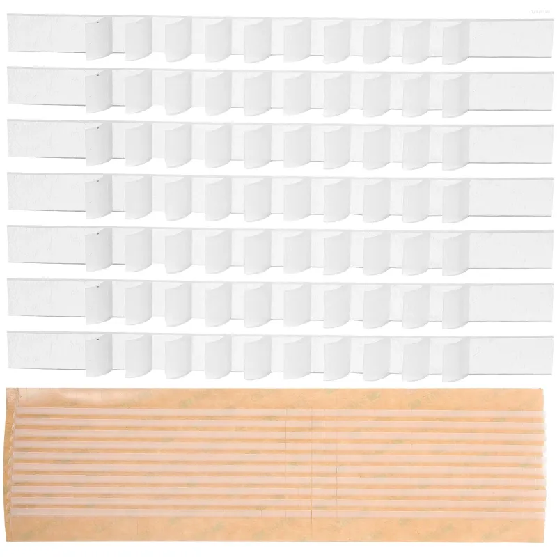 Storage Bags 100 Pcs Non-skid Hanger Grips Clothing Strips Adhesive Clothes