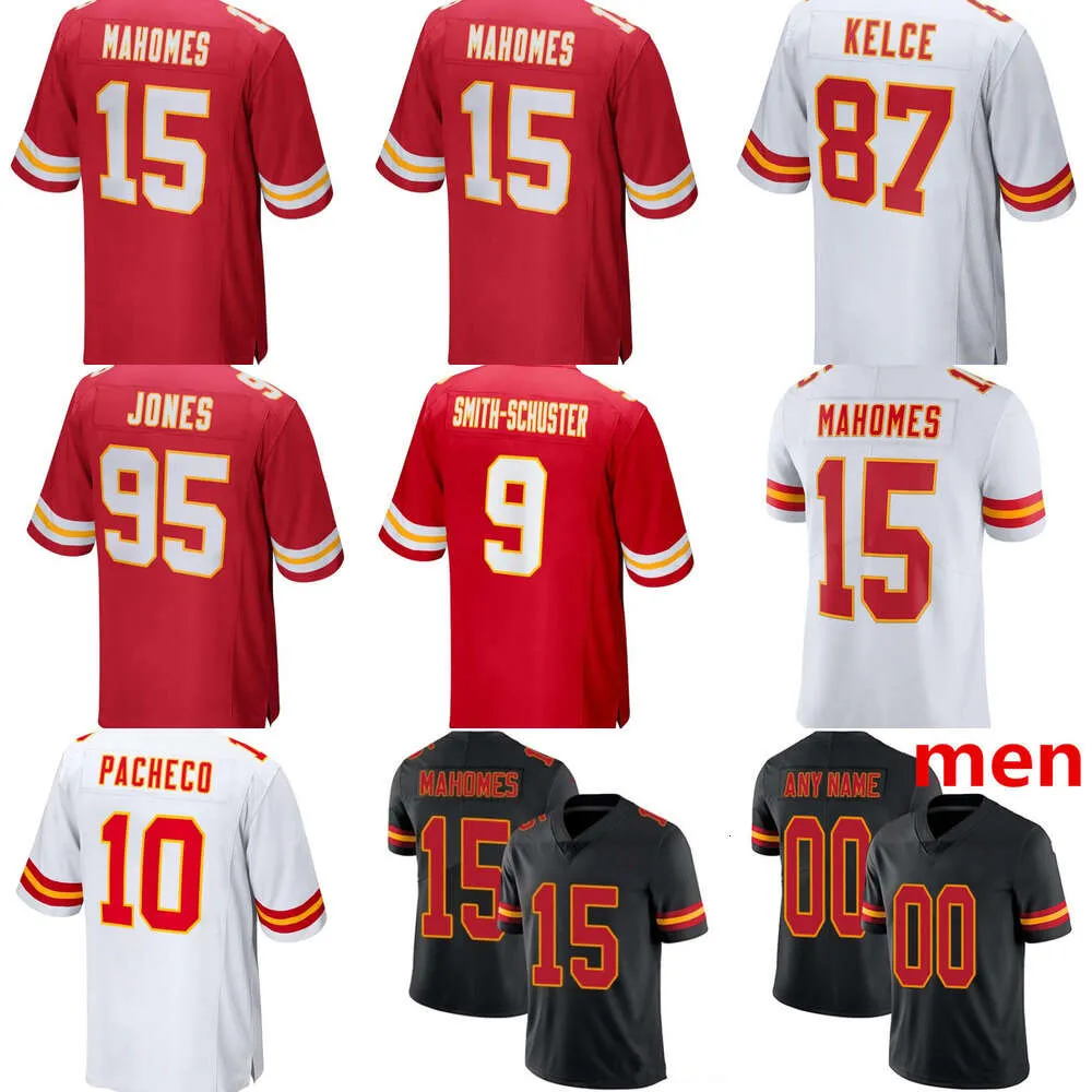 Futbol Jersey Kansas''city'''Schiefs''9 Juju Smith-schuster 15 Patrick Mahomes 87 Travis Kelce 95 Chris Jones 20 Justin Reid 7 Harrison Butker 84 Justin Watson