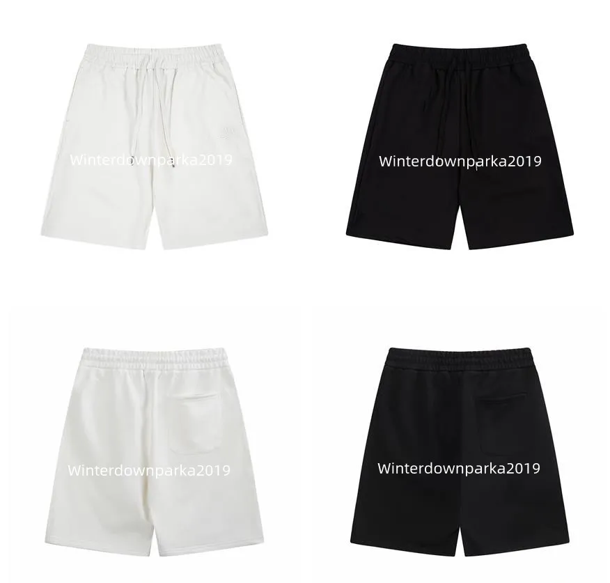 Mens Cotton Sweat Shorts Casual Breathable Drawstring Shorts For Summer Beach Sports White Black XS L From Winterdownparka2019 24.88 DHgate.Com