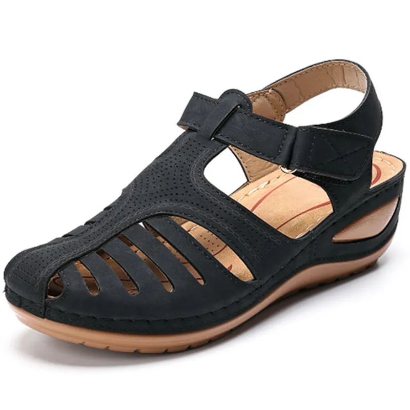 Sandals Women's Premium Orthopedic Bunion Corrector Flats Casual Soft Sole Beach Wedge Vulcanized Shoes Zapatillas De Mujer 230412