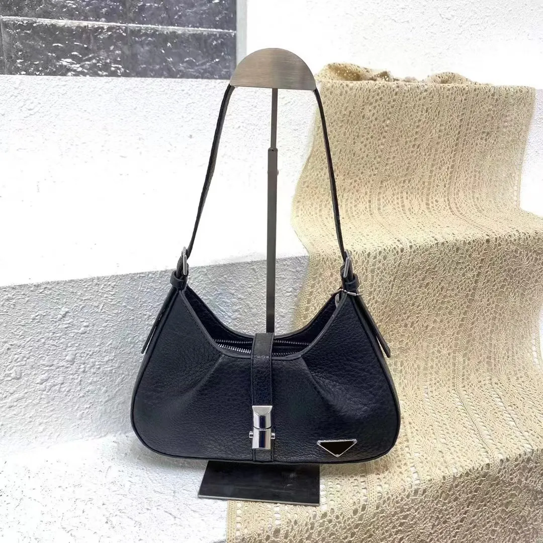 Prade designer torebki torby na ramię Crossbodybag Blukle i zamek zamek to torebki i torebki klasyczne logo na dole 28x19x7cm