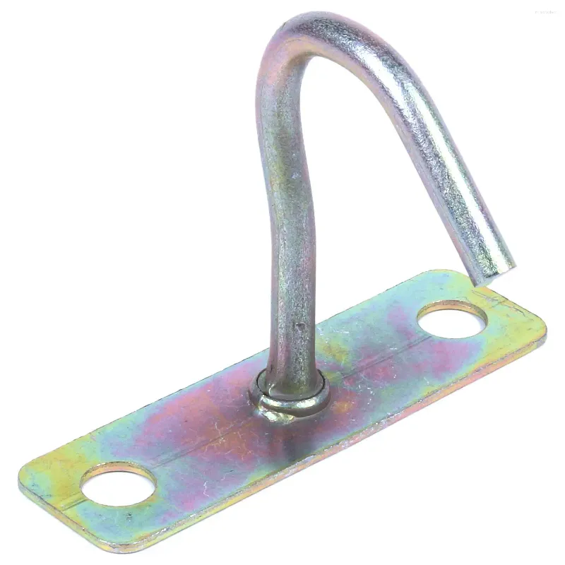 Liquid Soap Dispenser Fan Fixture Metal J Shaped Ceiling Mount Hook Hanger 80mm Height