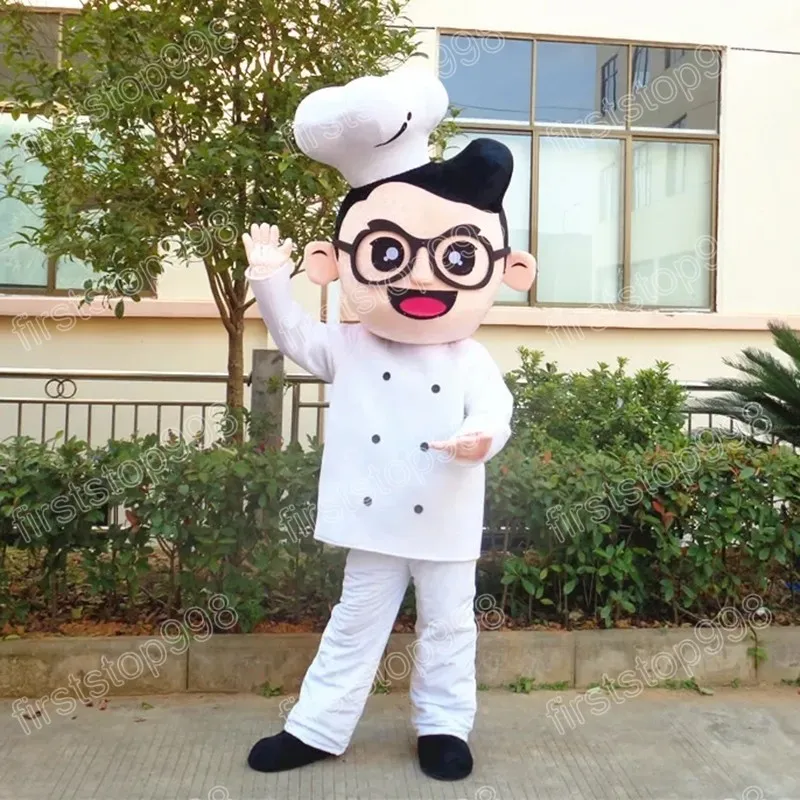 Halloween Cook Chef Mascot Costume Cartoon Anime Postacie unisex dorośli rozmiar świąteczny przyjęcie na zewnątrz strój reklamowy