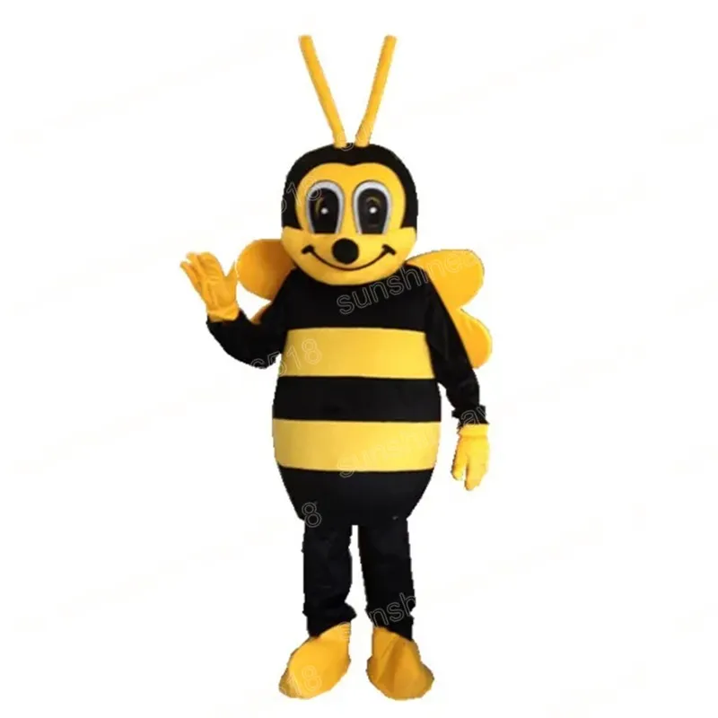 Costume de mascotte d'abeille de Noël personnage de dessin animé Carnaval unisexe adultes taille Halloween fête d'anniversaire fantaisie tenue de plein air pour hommes femmes