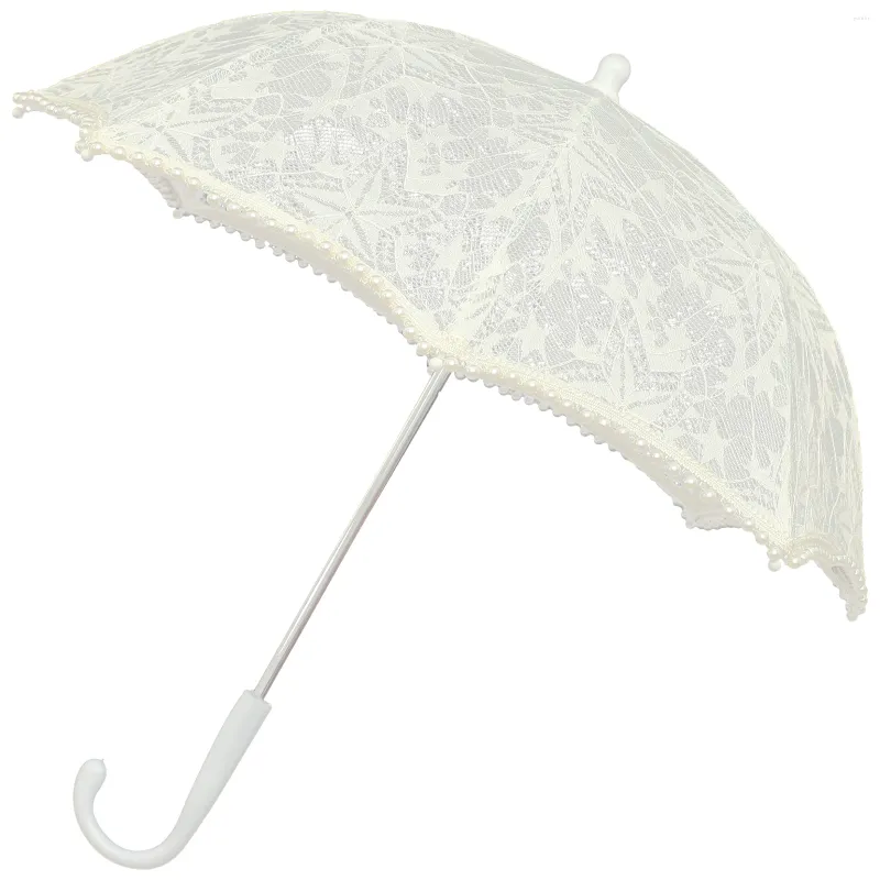 Parapluie parapluie dentelle de parasol mariage vintage fleur fête nuptiale des années 1920.
