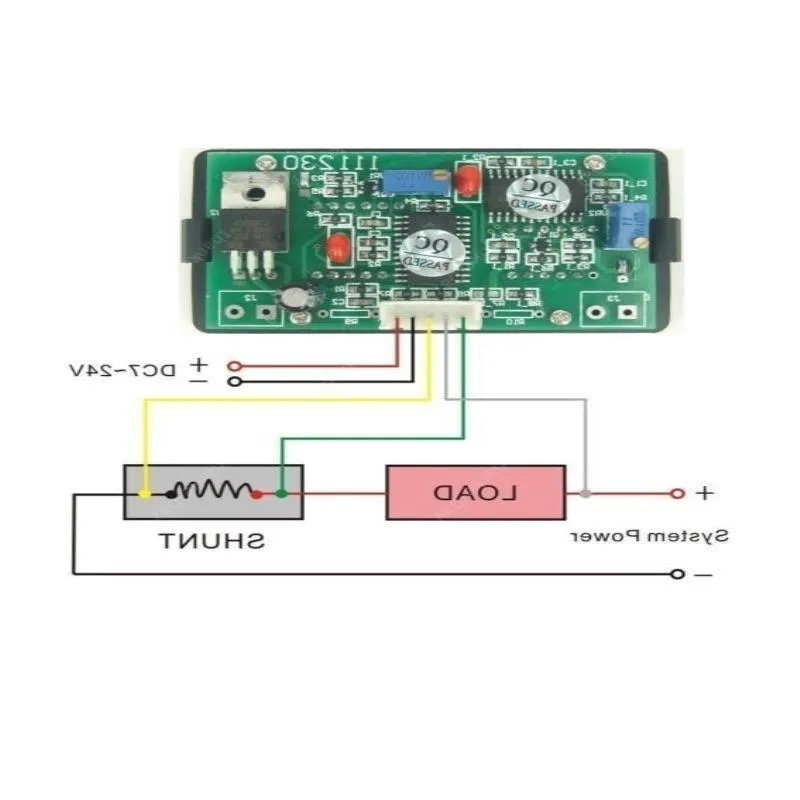 Monitor De Batería WiFi/Bluetooth Fafeicy - Rango 10-100V, 0-50A, Pantalla 2.4", Ideal Para Autocaravanas Y Solar