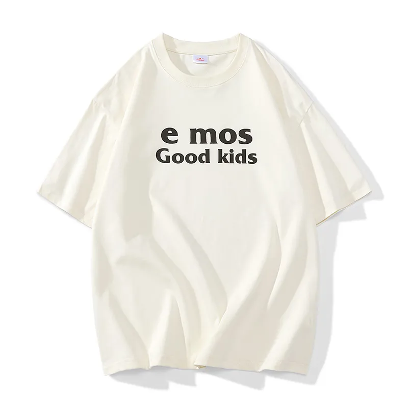 Camiseta gráfica casual masculina, Tops grandes, mangas curtas