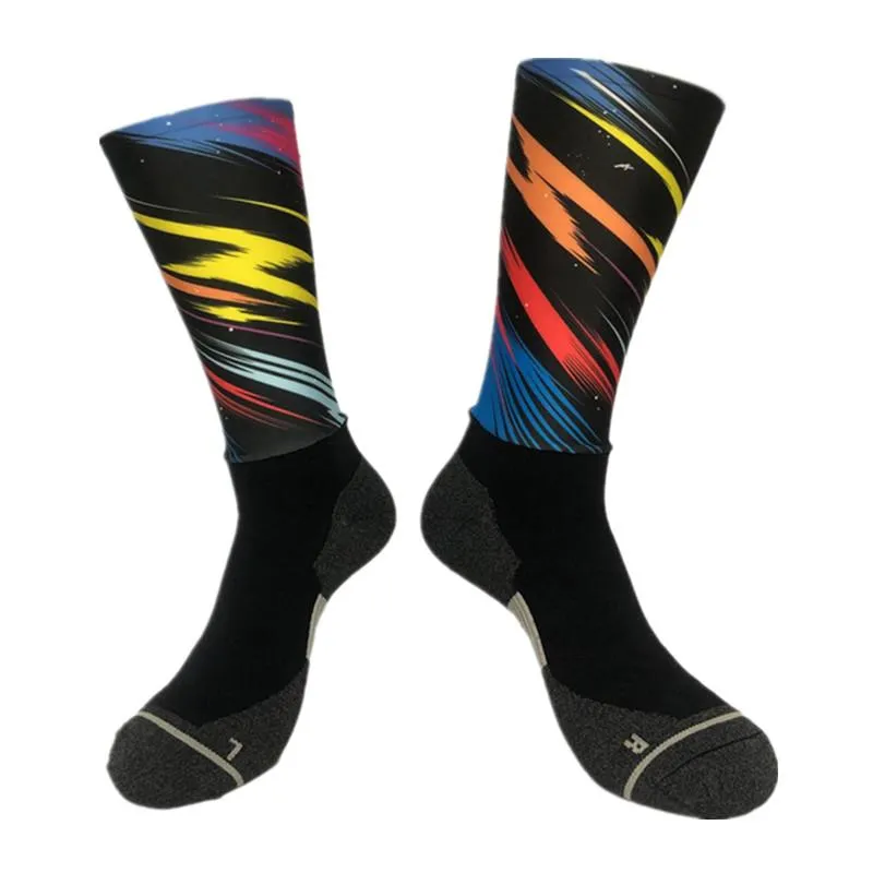 Sports Socks Anti Slip Professional Bike Bicycle Compression Sport Sock Men And Women Street Racing Cycling 06Sports