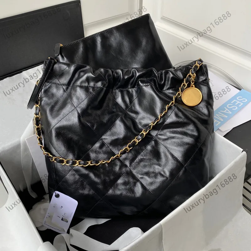 10a High quality luxurys designer bags tote shopping bag beach bag shoulder chain bag Tote large handbag sheepskin 22 bag 23s Crossbody bags Mini Messenger AS3261 top