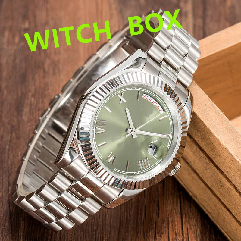 New Men's Automatic Mechanical Watch 41MM 904L All Stainless Steel Watch Sapphire Waterproof Watch Montrade