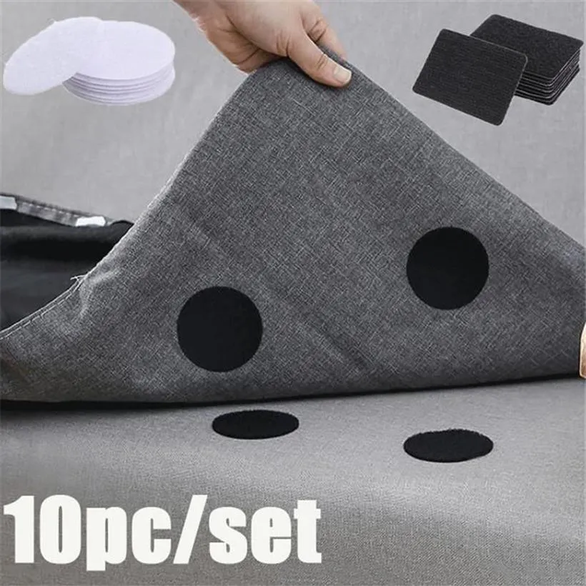 Abbigliamento Guardaroba Stoccaggio 10 pezzi Lenzuolo Porta materasso Cuscino del divano Coperte Fissaggio antiscivolo Universale Patch Home Gripp2180