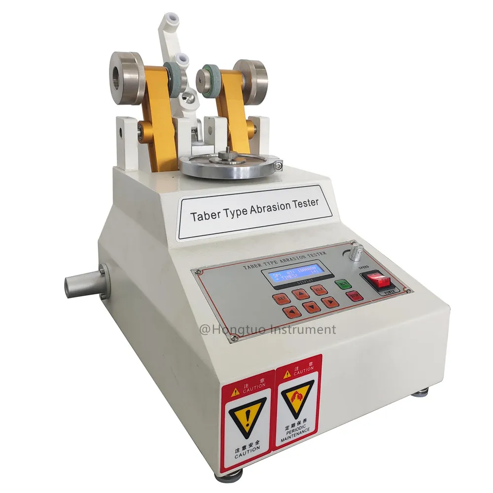 DH-TA-01 Taber Abraser, Taber nötningstestare, Taber Autrasion Resistance Testing Machine ASTM D4060 Utmärkt kvalitet gratis frakt