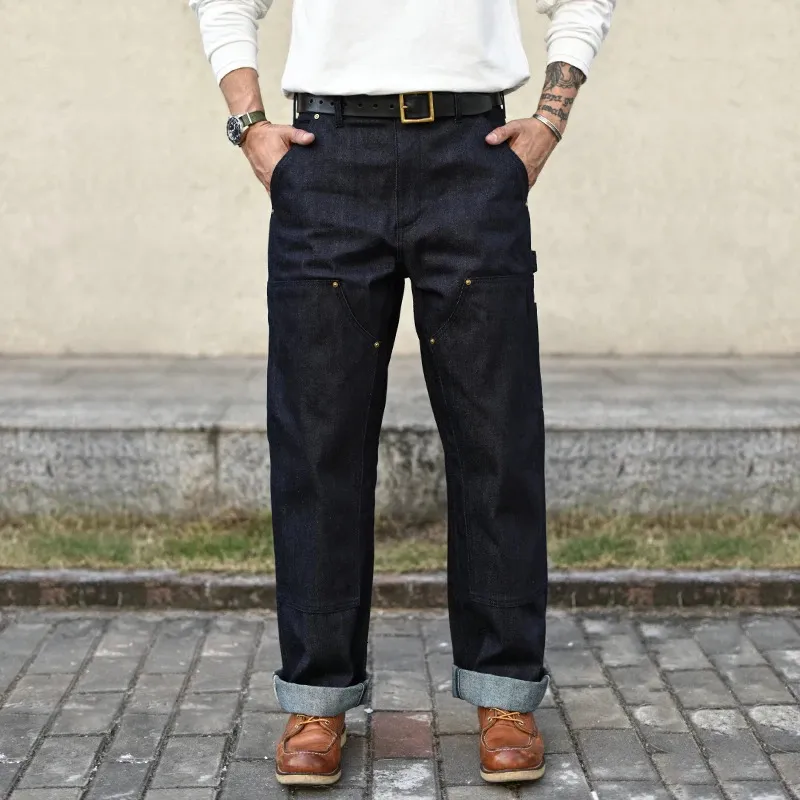 DHgate.com:Mens Selvedge Denim Jeans | Double-Front Loose DHgate.com:Mens Selvedge Denim Jeans | Double-Front Loose