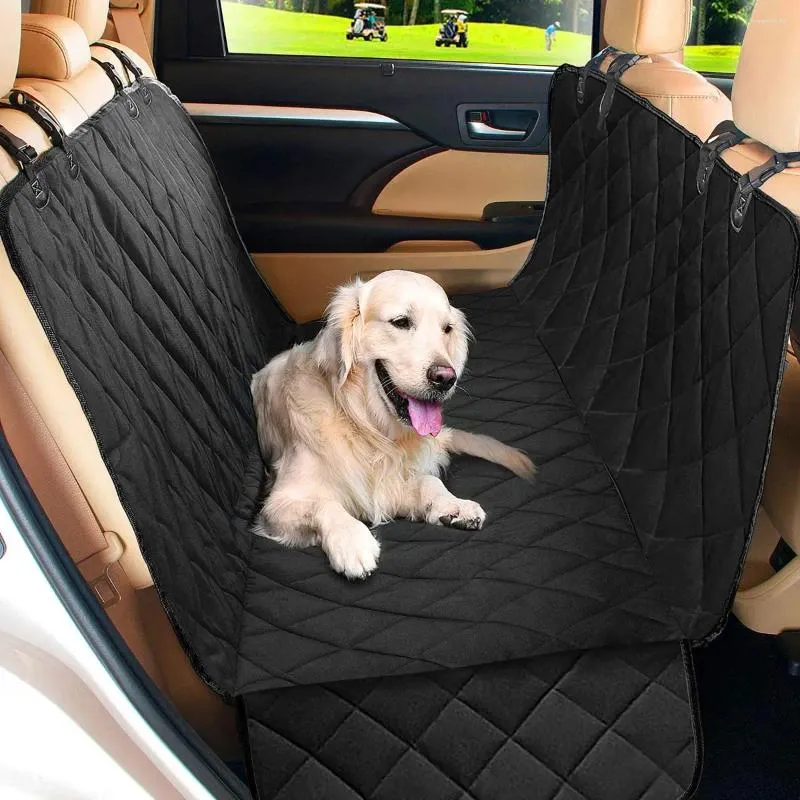 Housse de siège de voiture pour chien, hamac étanche pour animaux de compagnie, accessoires, tapis de coffre, protection arrière