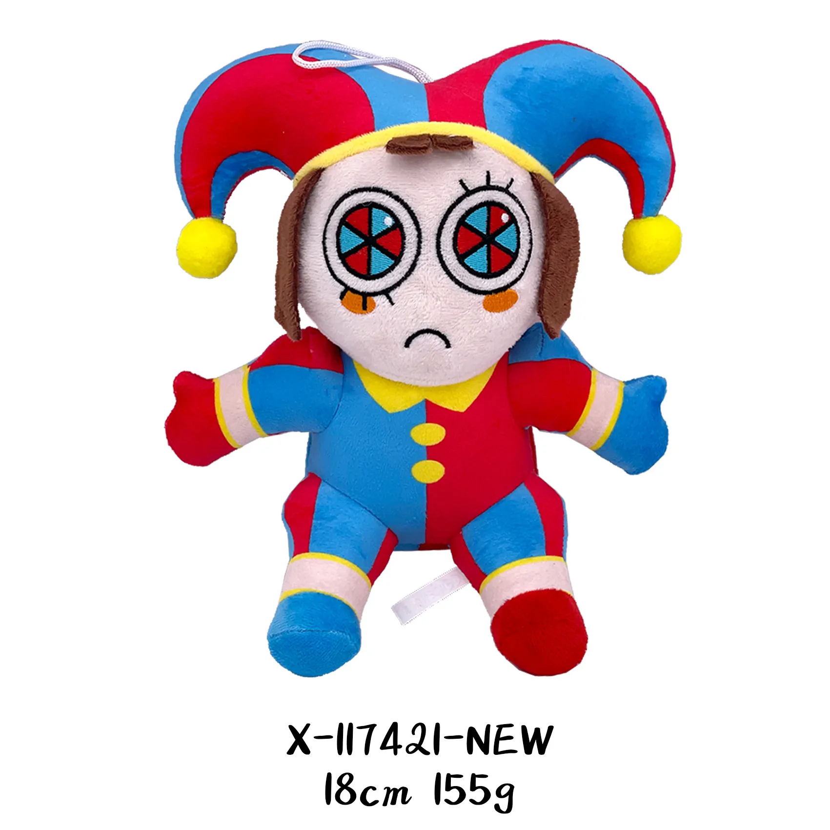 Poupée en peluche Anime, poupée de cirque numérique incroyable, jouet de  cirque numérique magique, poupée en peluche Clown, vente en gros