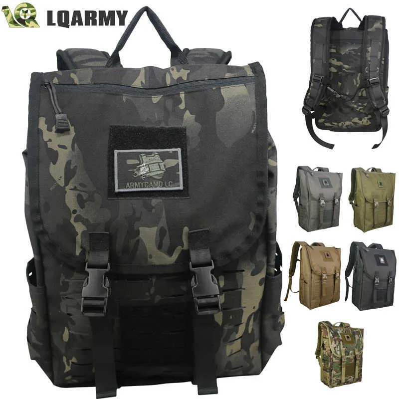 40L Mochila táctica militar de gran capacidad Camuflaje Deporte al aire libre Senderismo Camping Bolsas de caza Viajar Mochilas de trekking 230412