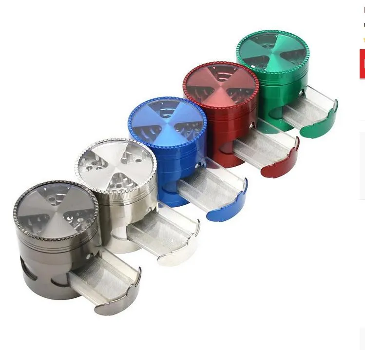 63mm Aluminum Tobacco Herb Grinder 4 Layer Metal... From Alina0086, $3.75