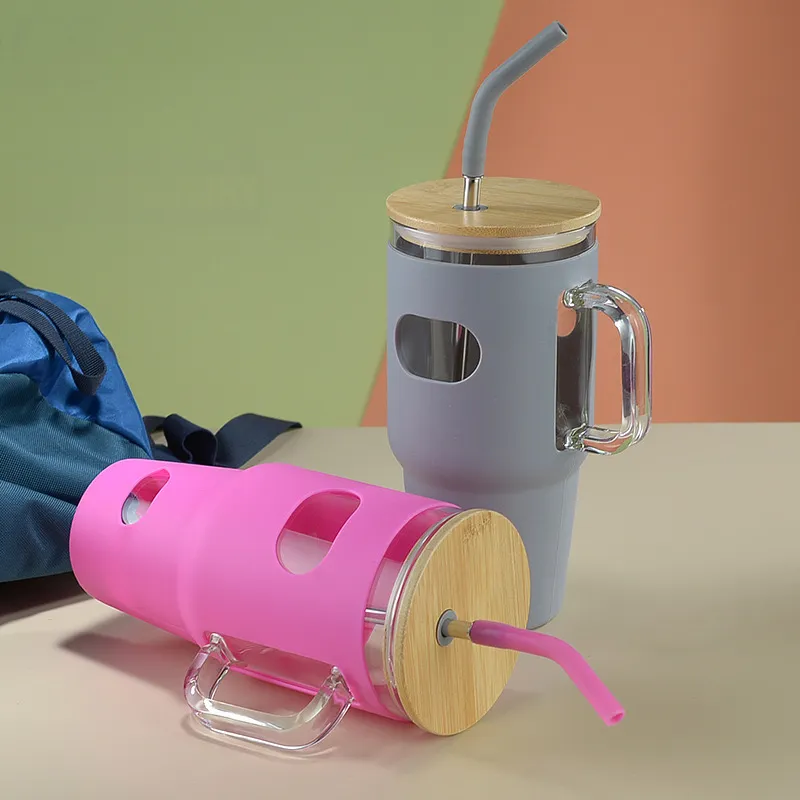 32oz Glass Insulated Plastic Tumblers With Straw And... From Blanksub_009,  $7.41 | DHgate.Com