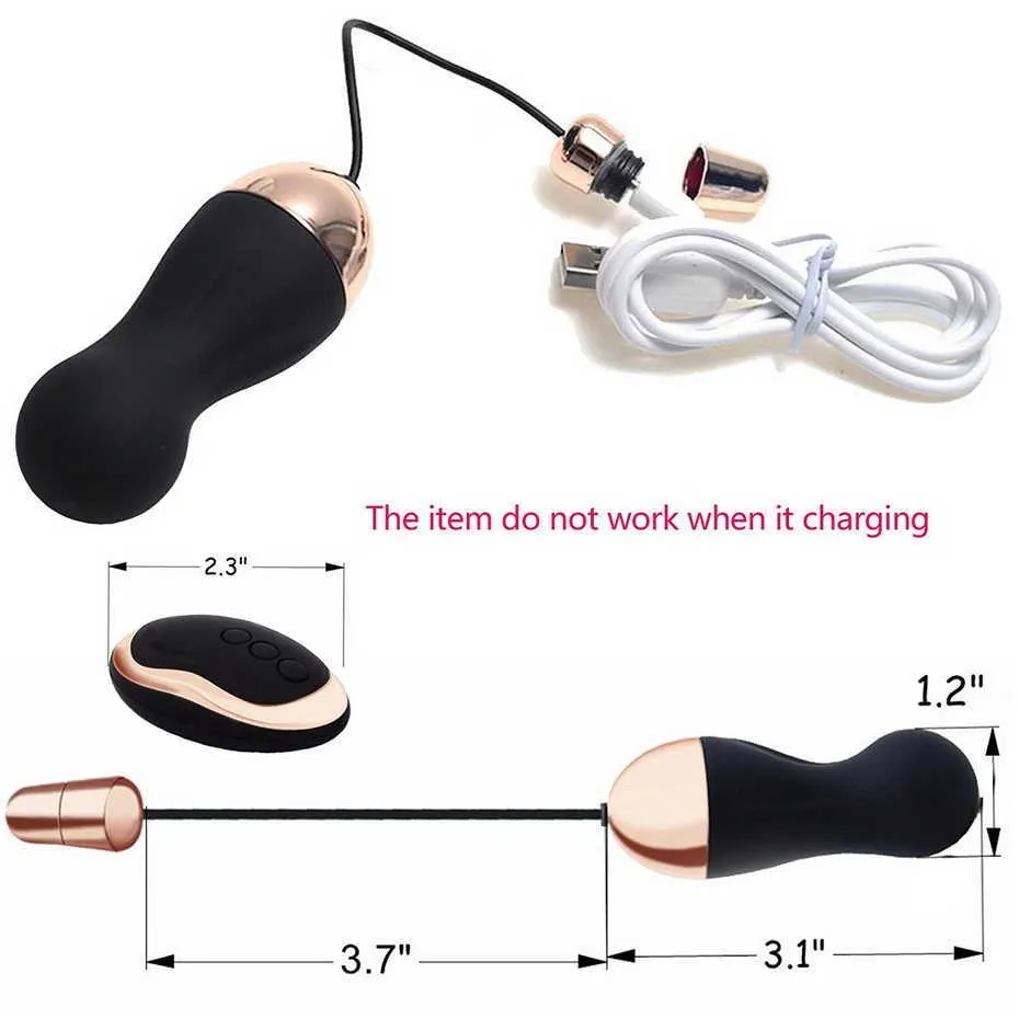 Eggs Female Nxy Wireless Remote Vibrator Sex Toys for Woman Kegel Balls Vaginal Ben Wa Simulator Chinese 1124_voghion.com