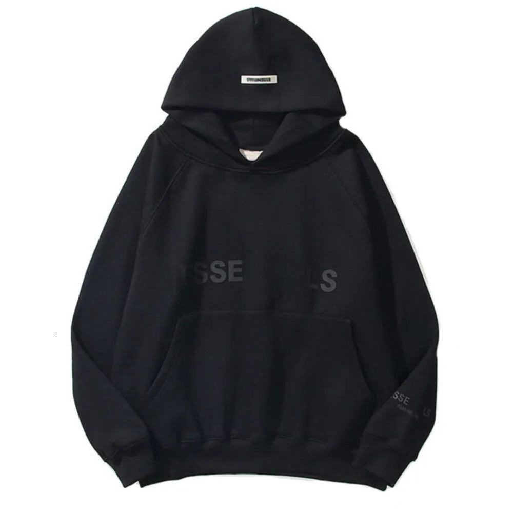 Men s Fashion Sweatshirts Tracksuits ESS Essentialhoodies Hoodies Men Women Chest Letter Jackets Tracksuit Sweater Shirts Coat Pullover Hoodie
