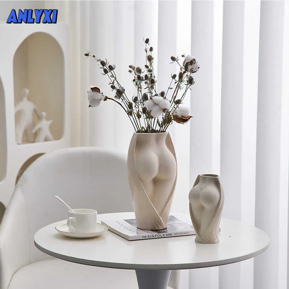 Vases Decorative Vases For Flowers Modern Flower Vase Decoration Home Room  Decor Nordic Ceramic Vase Dried Flower Pots Art Plant Pot P230411 From  Misihan08, $26.51 | DHgate.Com, image size:1000x1000