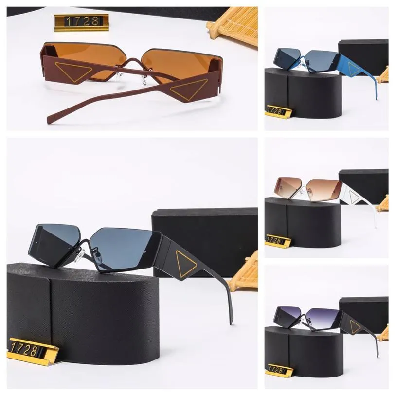 Top fashion sunglasses designer eyeglasses for Men Women luxury sun glasses P inverted triangle black half fram polarizing polaroi170P
