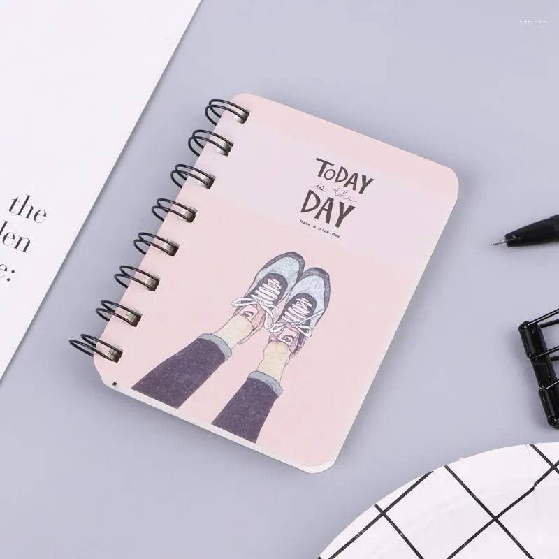 Shoe Mini Daily Office Supplies Planner Spiral Notebook Diary Notepadメモパッド