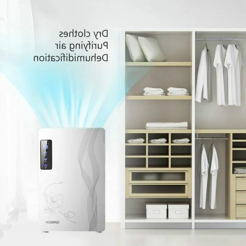 Livraison Gratuite Déshumidificateur Intelligent Sèche Linge Absorbeur Dhumidité Purificateur