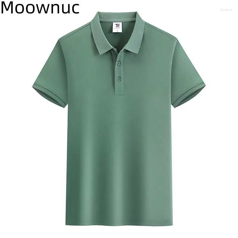 T-shirt da uomo 2023 Polo estiva a maniche corte T-shirt sportiva da uomo di tendenza moda semplice di alta qualità tinta unita allentata per il tempo libero