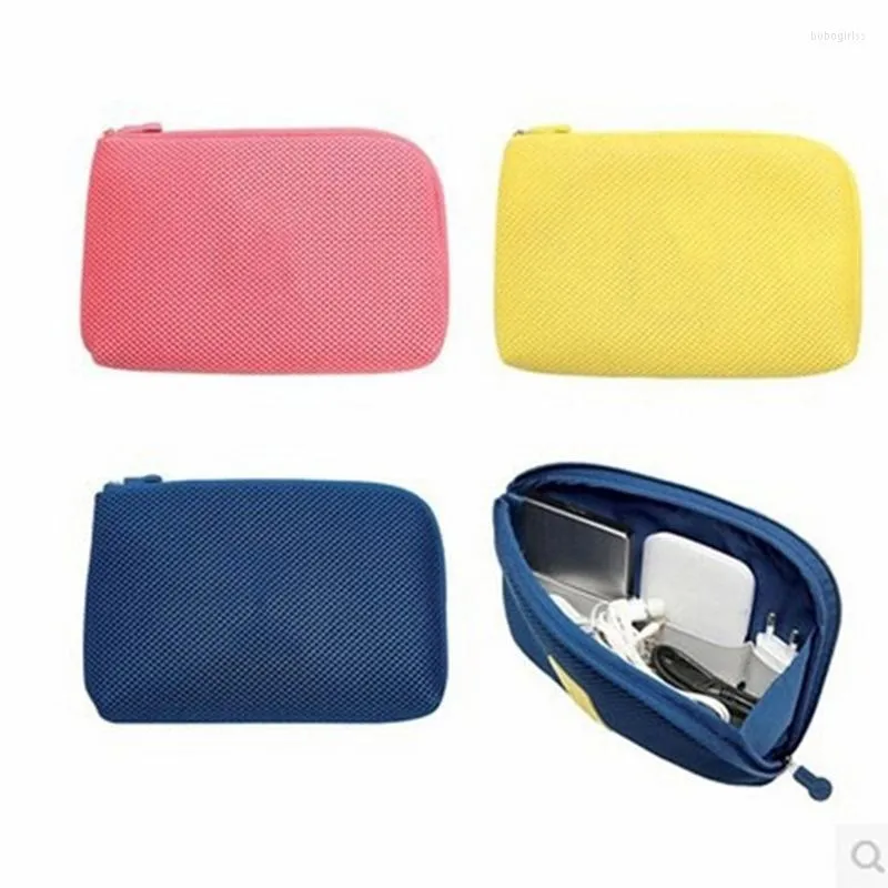 Sacs de rangement antichoc voyage numérique sac USB câble de données organisateur écouteur fil stylo batterie externe Kit étui pochette