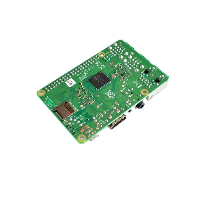 Freeshipping New Original Raspberry Pi 3 Model B (Plug) Inbyggd Broadcom 14GHz fyrkärnig 64-bitars processor WiFi Etooth och USB Port Sopxj