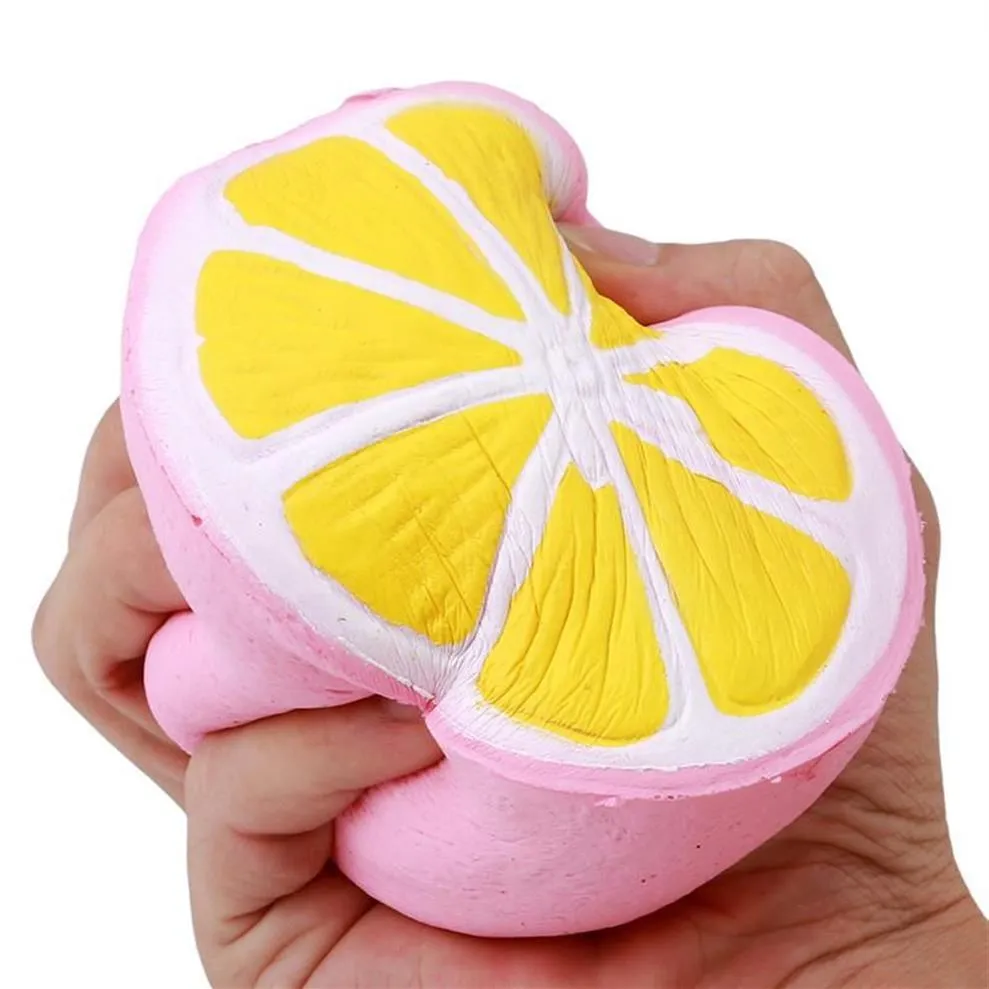 Maschere per feste Baby Squishy Toy Jumbo Kawaii Simpatico frutto morbido Aumento lento Decorazione Ciondolo per telefono Squishy Regalo Toys298s