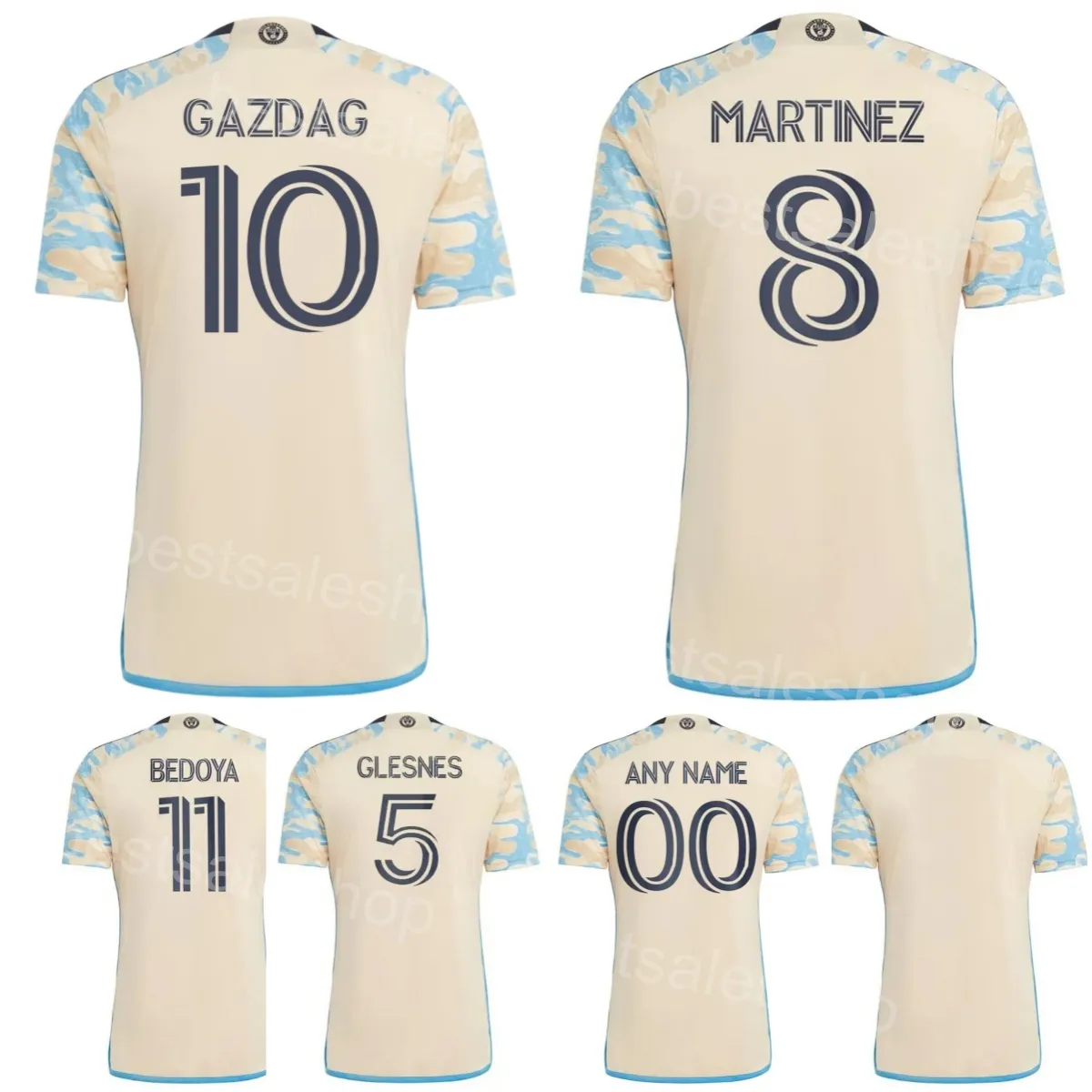 Futebol fc 9 Julian Carranza Jerseys 10 Daniel Gazdag 27 Kai Wagner 5 JAKOB GLESNES 31 Leon Flach 8 Jose Martinez 7 Uhre Elliott Bedoya Clube de futebol camisa 23/24 Feicheng